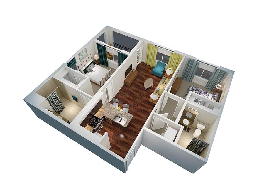 The Harrington floor plan